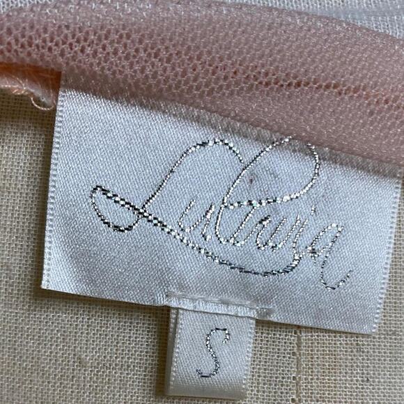 Vintage y2k light pink short sleeve top - Picture 6 of 7